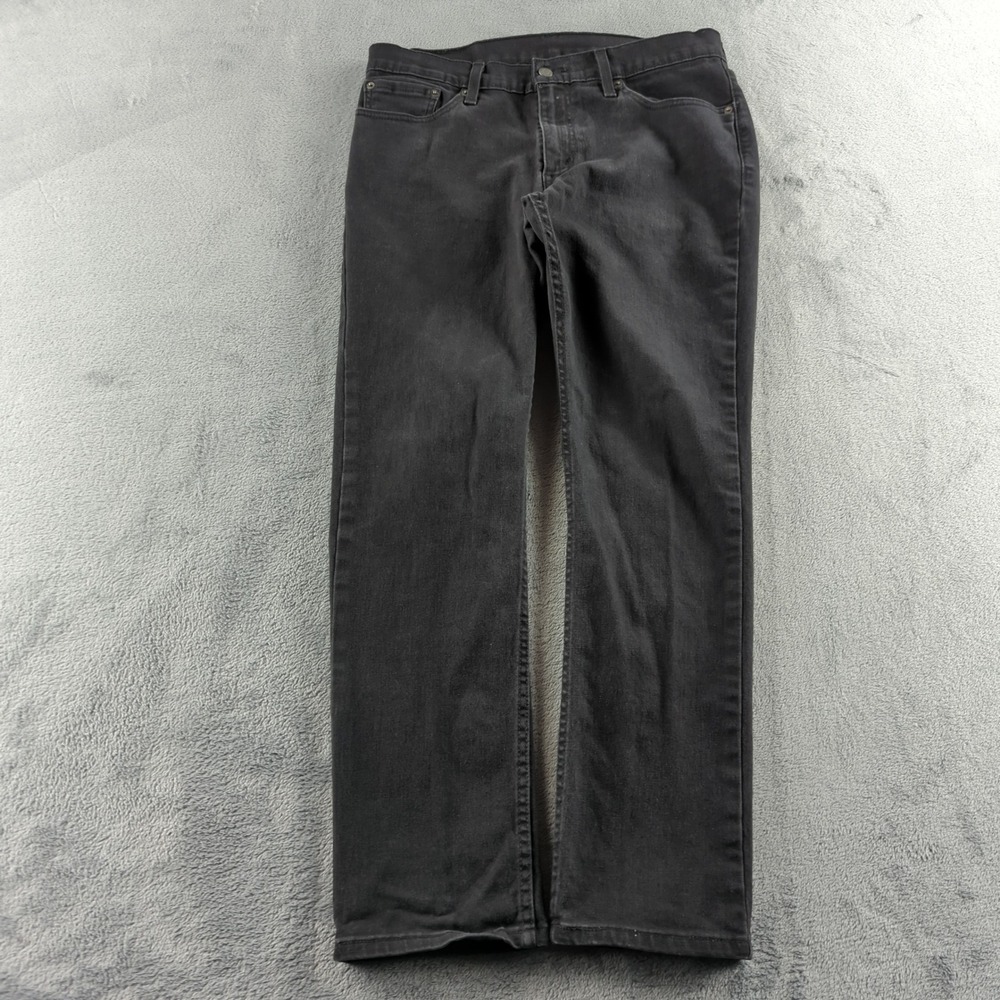 Levis 511 Jeans Mens‎ 32x30 Black Faded Slim Stretch Denim Cotton Pants